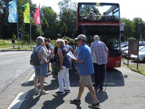 Fahrt mit dem Cabriobus durch das Vest Recklinghausen